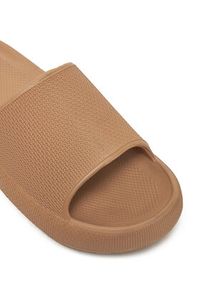 DeeZee Klapki CT0626-4 Beżowy. Kolor: beżowy. Materiał: syntetyk #4