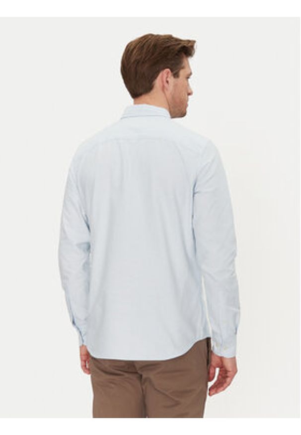 Timberland Koszula TB0A6GPN Błękitny Slim Fit. Kolor: niebieski. Materiał: bawełna