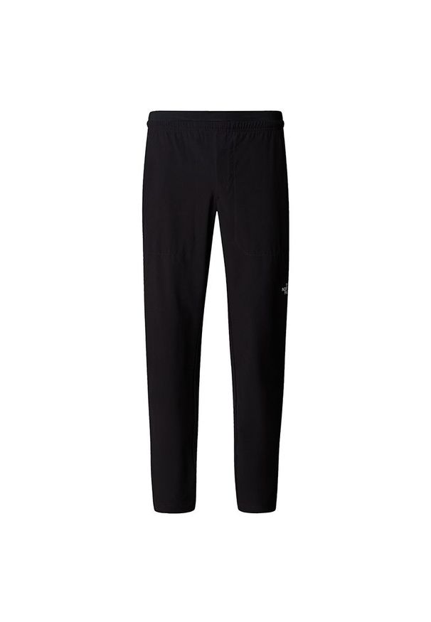 Spodnie męskie The North Face Joggers 24/7 0A8BESJK31 - czarne. Kolor: czarny. Materiał: dresówka, polar, poliester, elastan