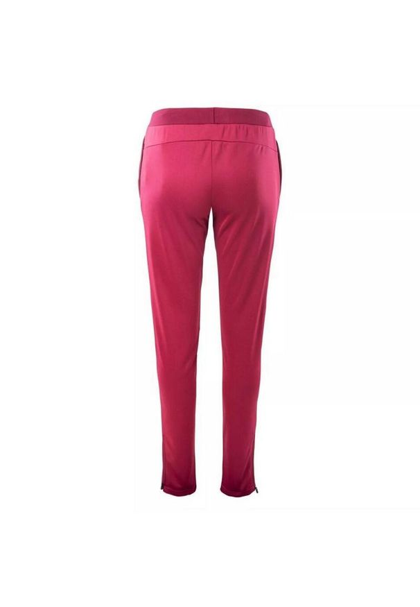 Hi-tec - Spodnie Dresowe Damskie Delio. Kolor: czerwony. Materiał: dresówka. Sport: fitness