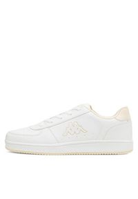 Kappa Sneakersy Logo Malone Kid 371K1IW-A0F Biały. Kolor: biały. Materiał: skóra #6