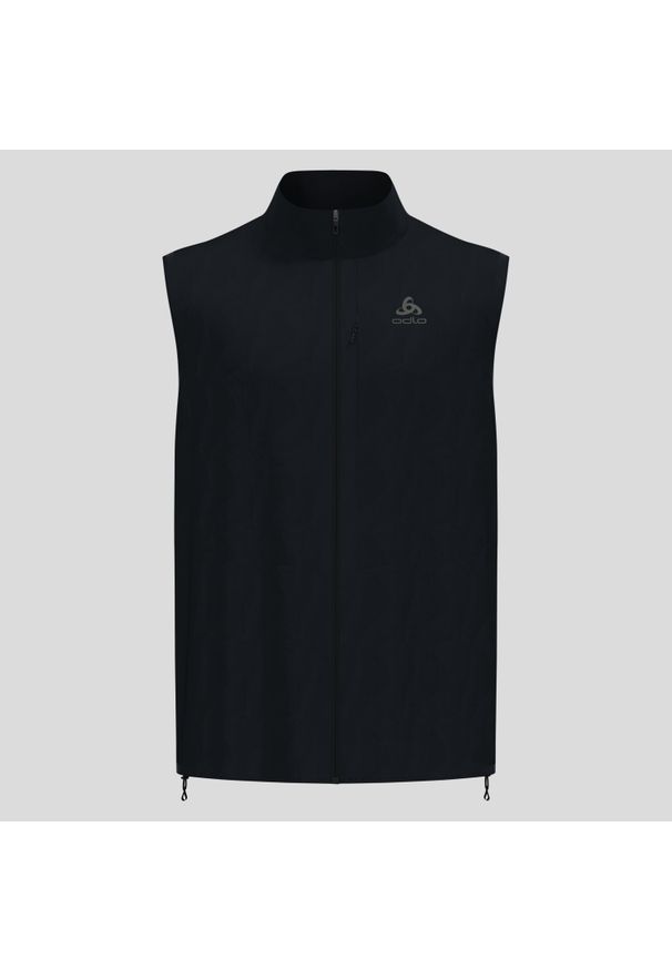 Kamizelka męska Odlo ZEROWEIGHT Vest. Kolor: czarny. Sport: bieganie