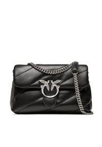 Pinko Torebka Love Classic Puff Cl PE 23 PLTT 100038 A0F2 Czarny. Kolor: czarny. Materiał: skórzane