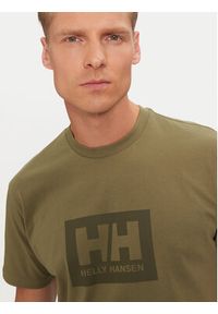 Helly Hansen T-Shirt HH Box 53285 Zielony Regular Fit. Kolor: zielony. Materiał: bawełna #5