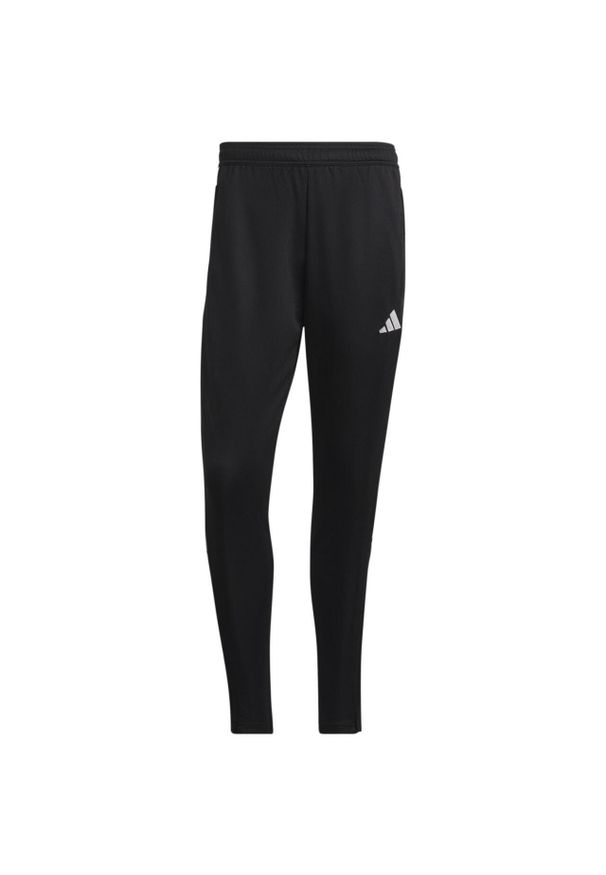 Adidas - Spodnie męskie adidas Tiro 23 League Training. Kolor: biały, wielokolorowy, czarny. Materiał: dresówka