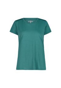 Koszulka damska turystyczna CMP 35N5576. Kolor: zielony #1