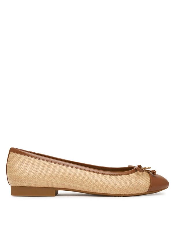 MICHAEL Michael Kors Baleriny Piper Flex 40S6PIFP2D Beżowy. Kolor: beżowy. Materiał: syntetyk