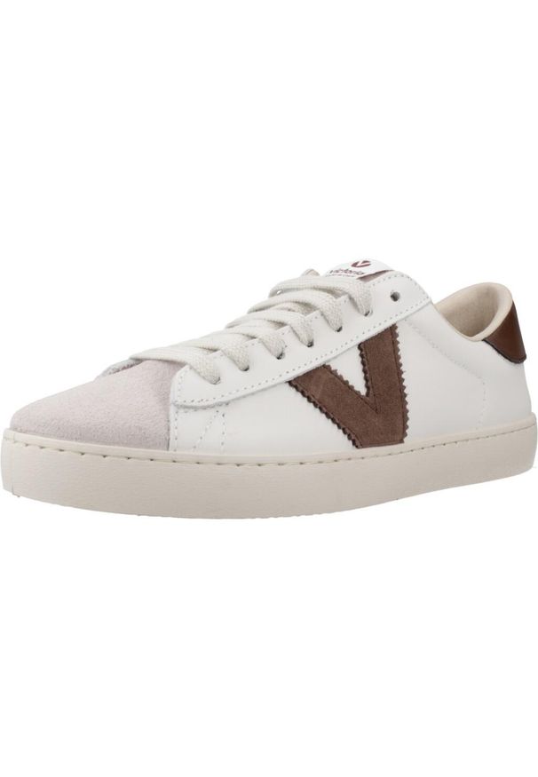 Buty VICTORIA 1126142 Biały. Kolor: biały. Materiał: tkanina, skóra