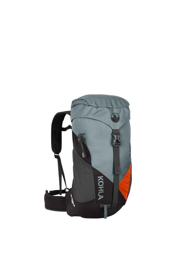 KOHLA - Plecak z siatką dystansową Kohla Active 22L - stormy sea/red orange/caviar. Kolor: zielony