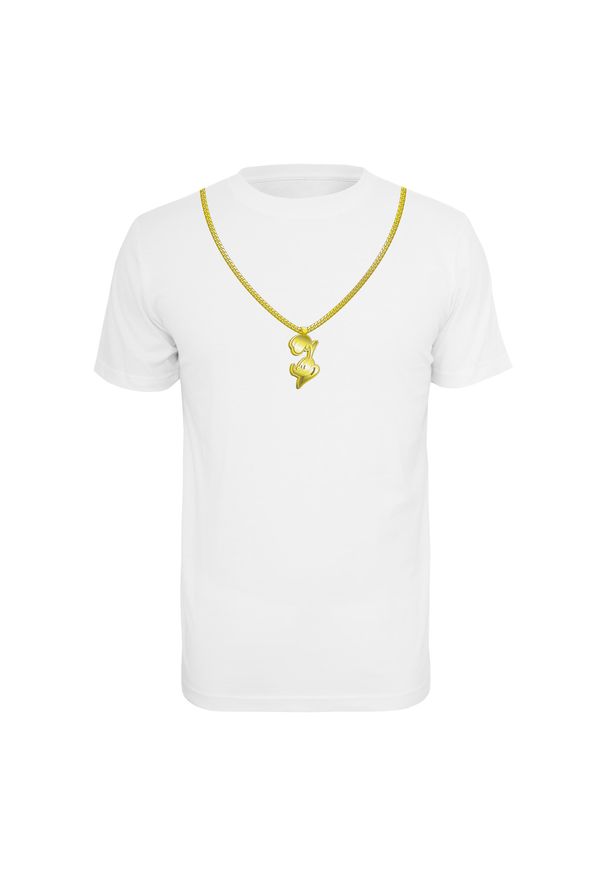 Koszulka Urban Classics roadrunner chain. Kolor: biały