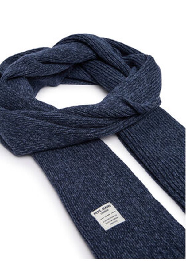 Pepe Jeans Szalik PM110460 Granatowy. Kolor: niebieski. Materiał: akryl