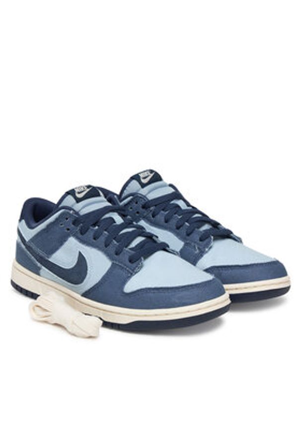 Nike Sneakersy Dunk Low Retro SE HF3141 400 Niebieski. Kolor: niebieski. Materiał: materiał