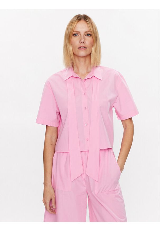 MAX&Co. Koszula Tetto 71111523 Różowy Relaxed Fit. Kolor: różowy. Materiał: bawełna
