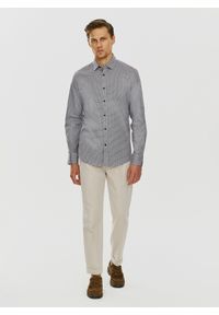 PAKO LORENTE – Bordowa wzorzysta koszula męska P24SF-1X-024-D-S - Pako Lorente. Okazja: na co dzień. Kolor: czerwony. Materiał: jeans, elastan. Styl: casual #10