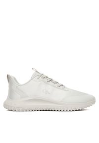 Calvin Klein Sneakersy Eva Runner Lace Up Mat Mix YM0YM01442 Szary. Kolor: szary. Materiał: materiał #1