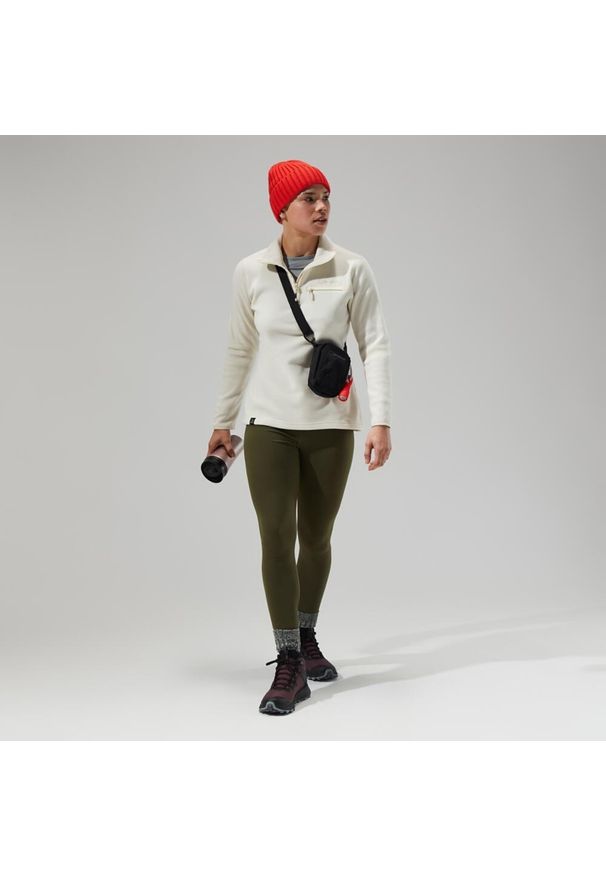 Bluza polarowa damska Berghaus Prism 2.0 Micro. Kolor: biały. Materiał: polar. Sport: turystyka piesza