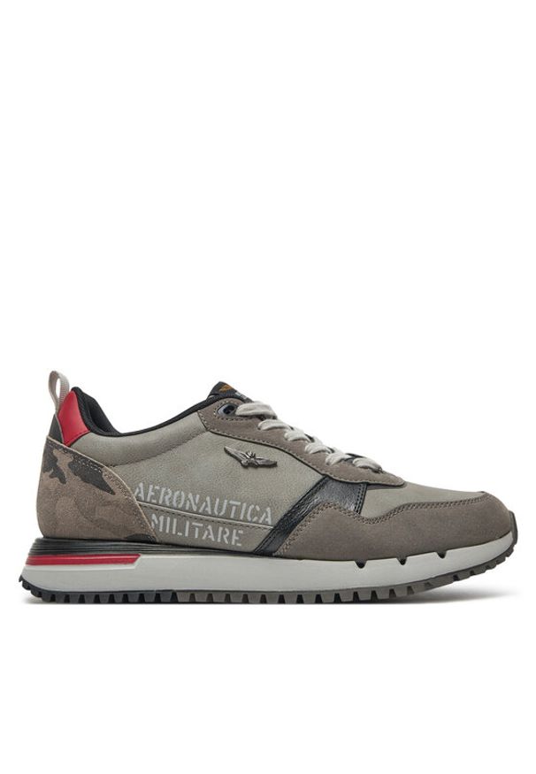 Aeronautica Militare Sneakersy 242SC283CT3384 Szary. Kolor: szary. Materiał: skóra