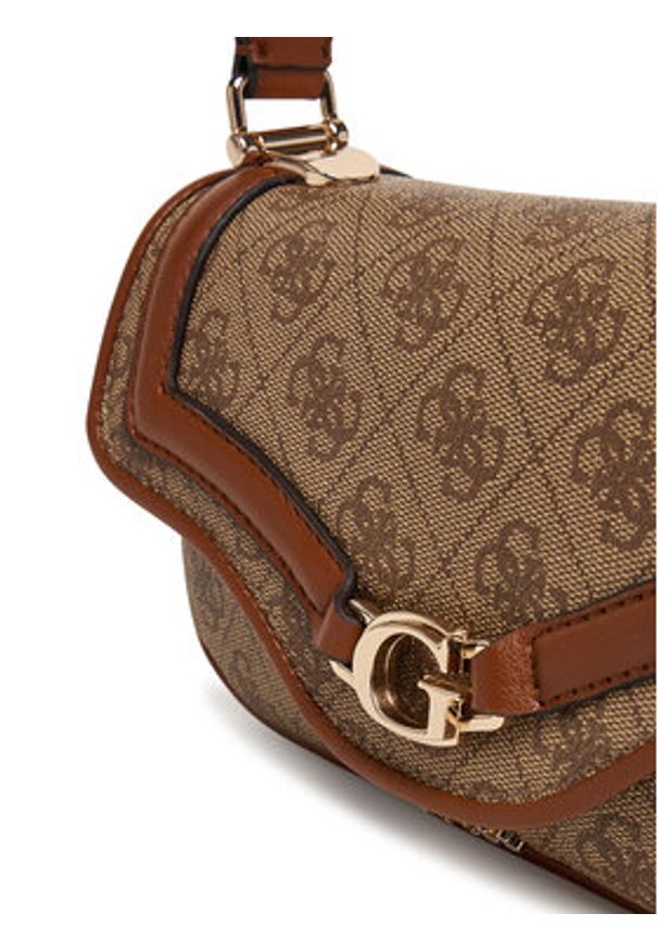 Guess Torebka Dea Mini HWSG79 93790 Brązowy. Kolor: brązowy. Materiał: skórzane