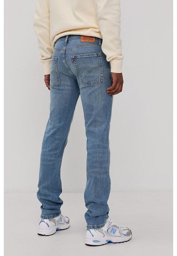 Levi's® - Levi's - Jeansy 513. Okazja: na spotkanie biznesowe. Kolor: niebieski. Styl: biznesowy