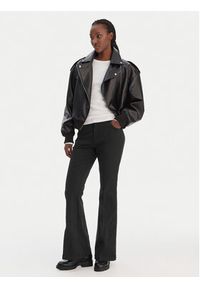 Hugo - HUGO Spodnie materiałowe Hizama 50555763 Czarny Regular Fit. Kolor: czarny. Materiał: bawełna #3