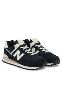 New Balance Sneakersy U574YCE Czarny. Kolor: czarny. Materiał: skóra, zamsz. Model: New Balance 574 #3