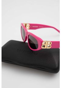 Balenciaga okulary przeciwsłoneczne damskie kolor różowy. Kolor: różowy #2