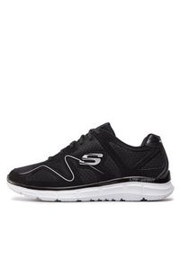 skechers - Skechers Sneakersy Verse-Flash Point 58350/BKW Czarny. Kolor: czarny. Materiał: materiał, mesh
