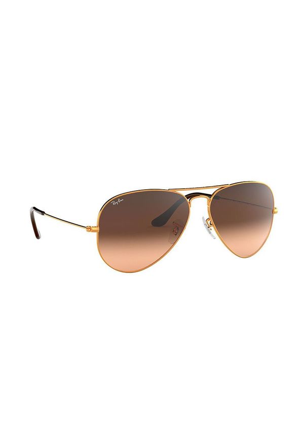 Ray-Ban - Okulary. Kolor: złoty