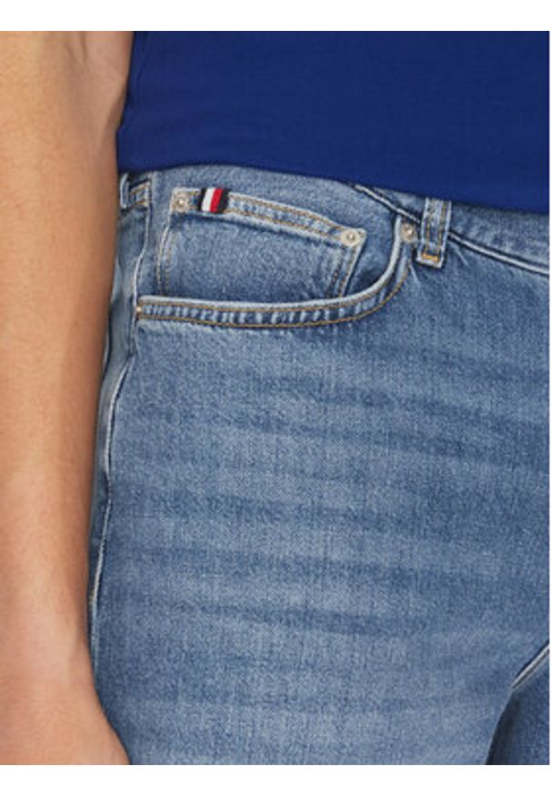 TOMMY HILFIGER - Tommy Hilfiger Jeansy Harlem MW0MW38815 Niebieski Tapered Fit. Kolor: niebieski