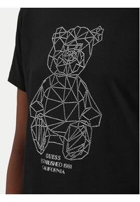 Guess T-Shirt V6GI12 K3325 Czarny Regular Fit. Kolor: czarny. Materiał: bawełna #4