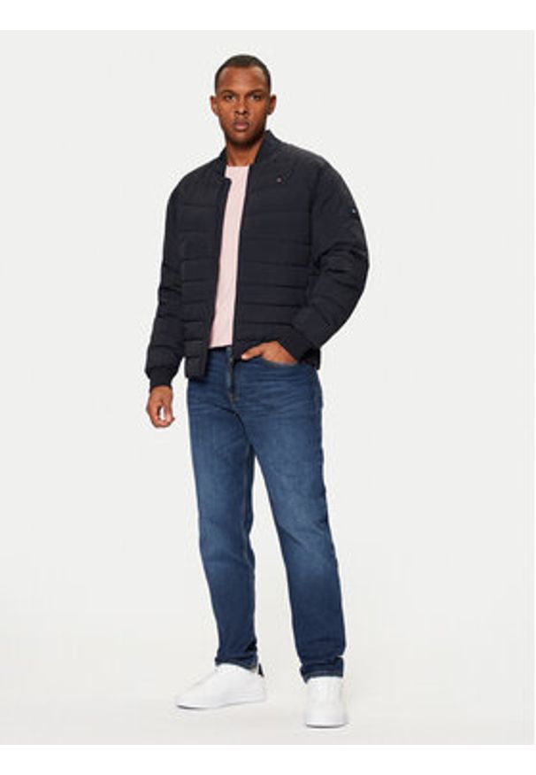 TOMMY HILFIGER - Tommy Hilfiger Jeansy Harlem MW0MW39038 Granatowy Tapered Fit. Kolor: niebieski
