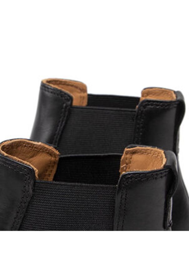 Geox Sztyblety D Spherica Ec1 C D16QRC 00043 C9999 Czarny. Kolor: czarny. Materiał: skóra