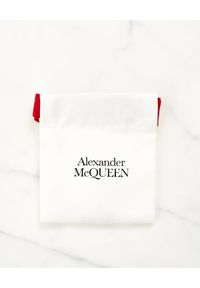 Alexander McQueen - ALEXANDER MCQUEEN - Czerwona bransoletka z zawieszkami. Kolor: czerwony #6
