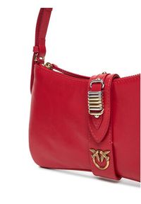 Pinko - PINKO Torebka Arthemis Shoulder Mini AI 24-25 PLTT 103512 A29V Czerwony. Kolor: czerwony. Materiał: skórzane #5