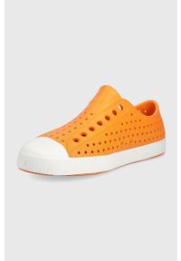 Native tenisówki Jefferson kolor pomarańczowy. Nosek buta: okrągły. Kolor: pomarańczowy