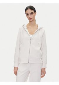 DKNY Sport Bluza DP5J9510 Beżowy Relaxed Fit. Kolor: beżowy. Materiał: bawełna. Styl: sportowy