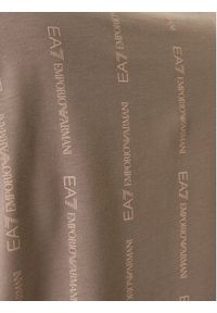 EA7 Emporio Armani T-Shirt 7M001391 AF12874 F1030 Beżowy Regular Fit. Kolor: beżowy. Materiał: bawełna #4