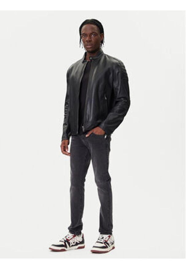 Iceberg Jeansy 20EI1P02SK16003 Czarny Slim Fit. Kolor: czarny