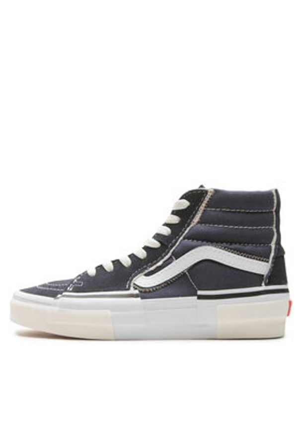 Vans Tenisówki Sk8-Hi Reconst VN0005UKNUT1 Granatowy. Kolor: niebieski. Materiał: materiał