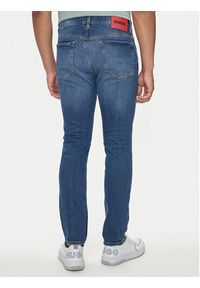 Hugo Jeansy 50517526 Niebieski Slim Fit. Kolor: niebieski