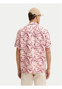 Bugatti Koszula 9253-78956C Czerwony Comfortable Fit. Kolor: czerwony. Materiał: wiskoza #2