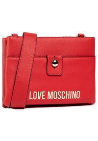 Love Moschino - LOVE MOSCHINO Torebka JC4023PP1CLB0500 Czerwony. Kolor: czerwony. Materiał: skórzane
