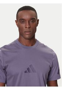 Adidas - adidas T-Shirt Z.N.E. JW4740 Fioletowy Regular Fit. Kolor: fioletowy. Materiał: bawełna #3