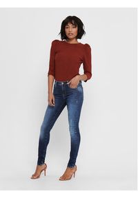 only - ONLY Jeansy Shape 15159137 Granatowy Skinny Fit. Kolor: niebieski