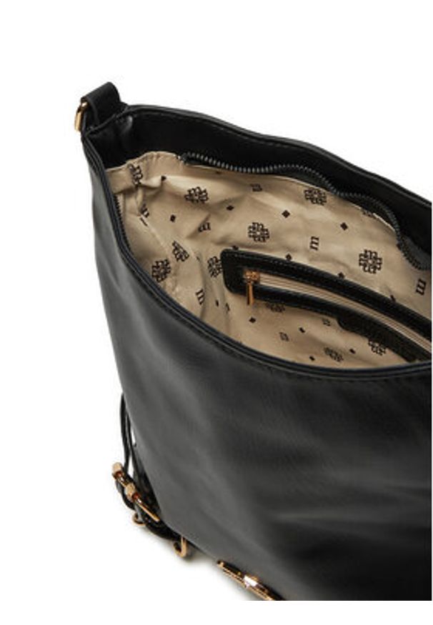 Monnari Torebka TORIMP0-24Z-BAG5500-K020D000-R00 Czarny. Kolor: czarny. Materiał: skórzane
