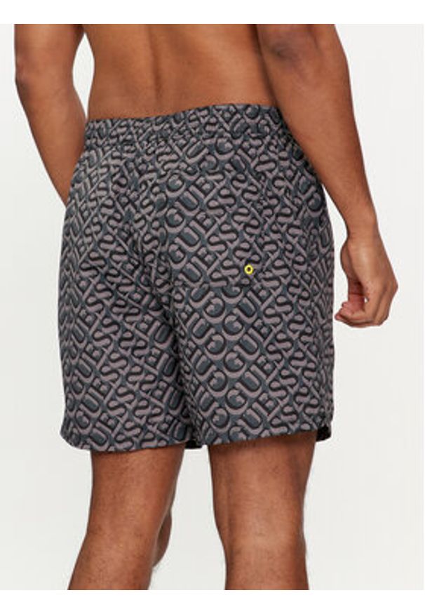 Guess Szorty kąpielowe F4GT06 WG2A2 Czarny Regular Fit. Kolor: czarny. Materiał: syntetyk