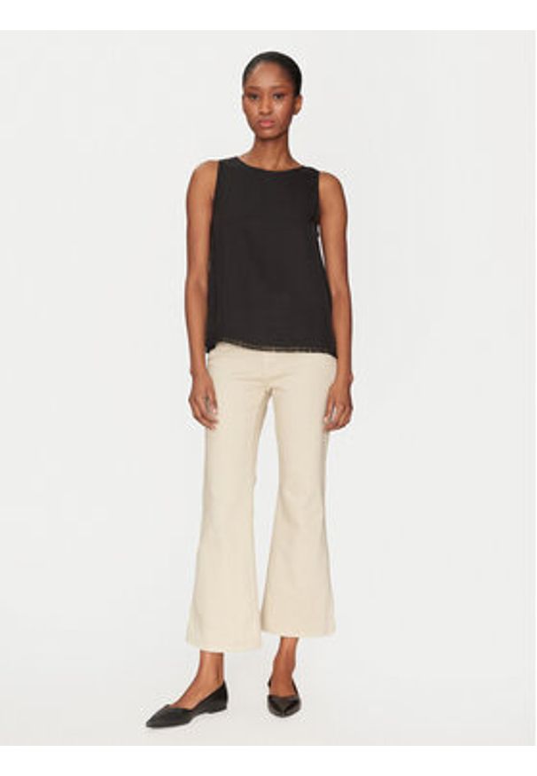 Marella Jeansy Kerry 2513131044 Beżowy Flare Fit. Kolor: beżowy