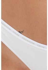 Calvin Klein Underwear stringi CK One (2-pack) kolor szary. Kolor: szary #6