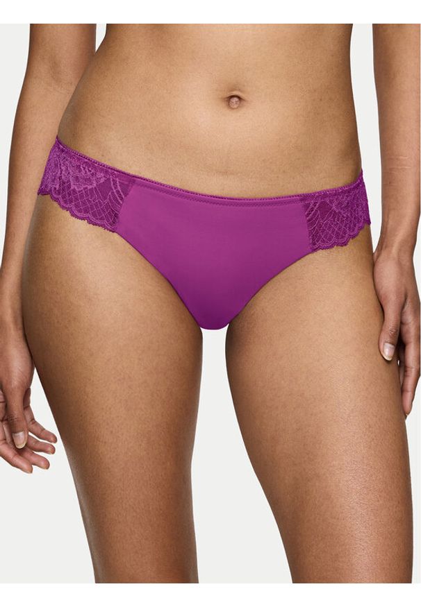 Triumph Figi brazylijskie Wild Peony Florale 10209603 Fioletowy. Kolor: fioletowy. Materiał: syntetyk
