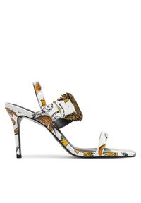 Versace Jeans Couture Sandały 78VA3S71 Biały. Kolor: biały. Materiał: skóra